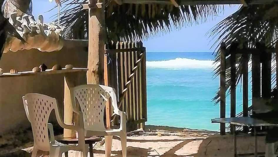 Roz A Mer - Beach Apartment Takamaka Bagian luar foto