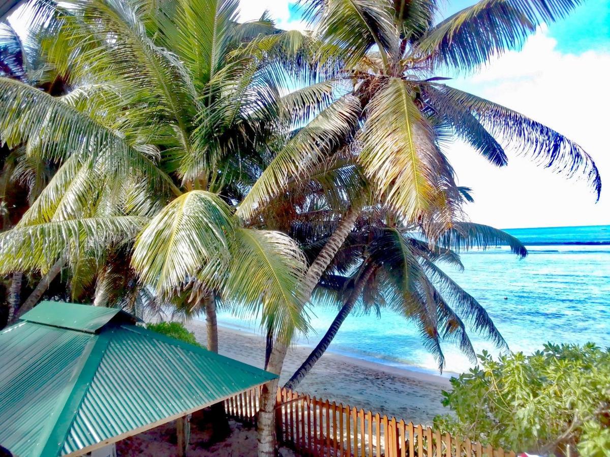 Roz A Mer - Beach Apartment Takamaka Bagian luar foto